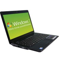 Notebook Intel Core I3, Tela 14,1" LED, 2GB, HD 320GB, DVD-RW, WebCam, HDMI - Win, Windows 7